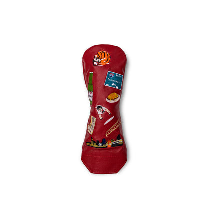 Cincinnati Mural Leather Headcovers