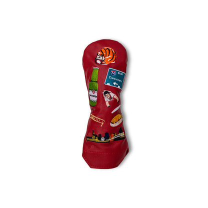 Cincinnati Mural Leather Headcovers