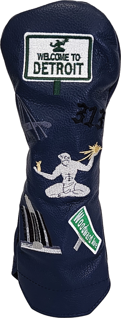 Detroit Historic Landmarks Leather Headcovers