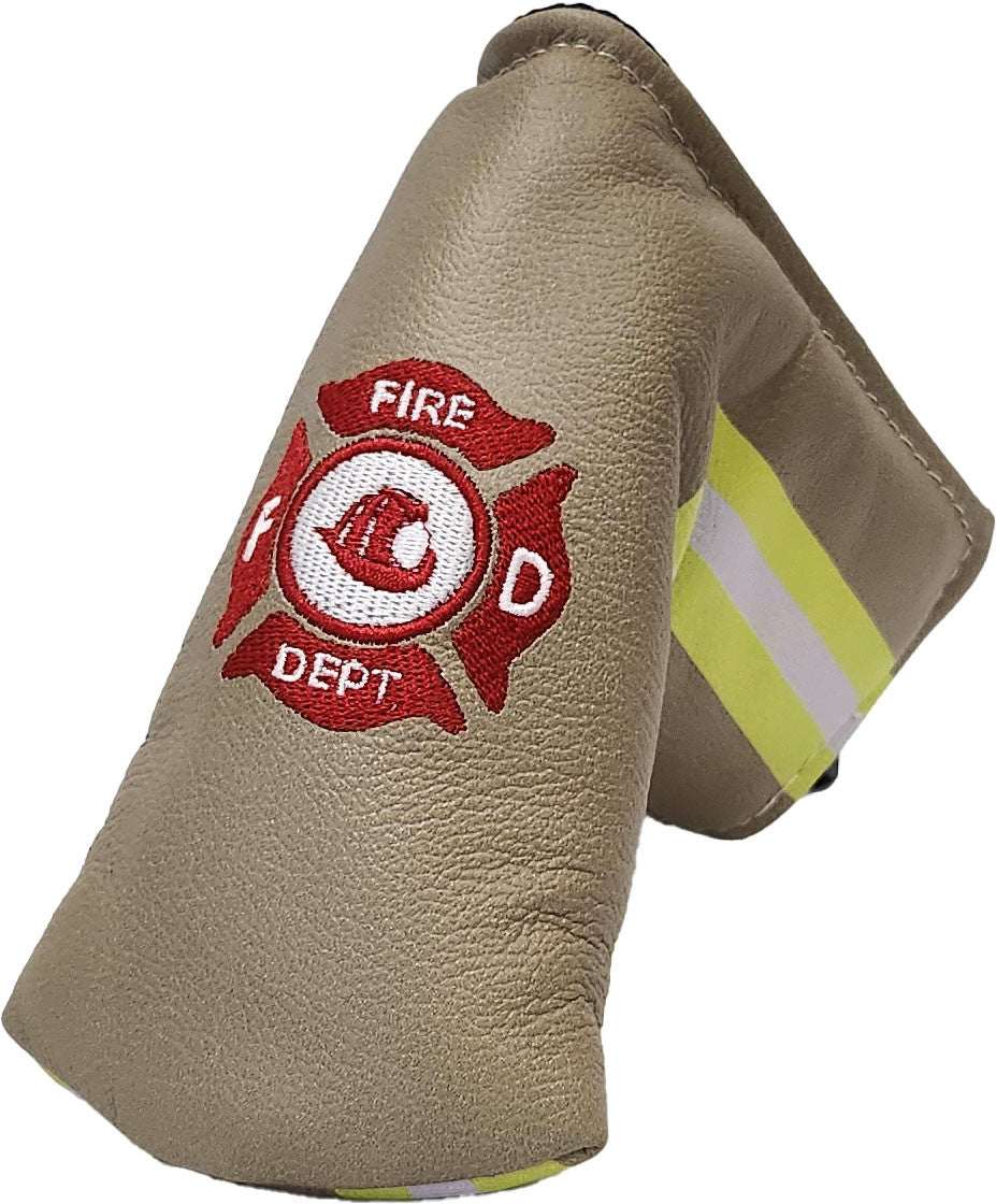 Fire Fighter Leather Blade Putter Cover