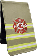 Fire Fighter Leather Yardage Book and Scorecard Holder