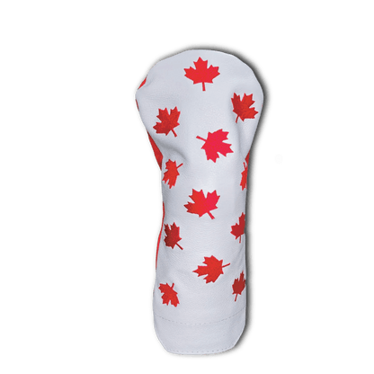 Canadian Red Maple Leafs Leather Headcovers