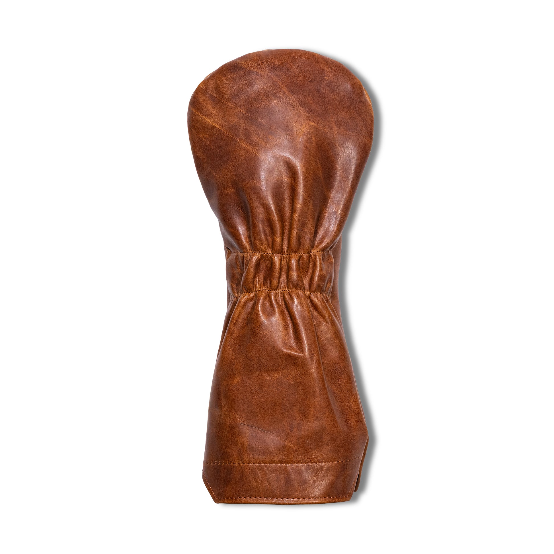 Football Pull Up Leather Headcovers - Driver
