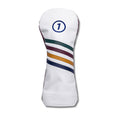 Four Stripe Circle Label Tradition Leather Headcovers - Driver