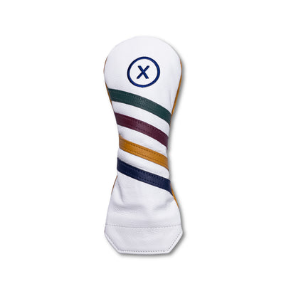 Four Stripe Circle Label Tradition Leather Headcovers - Hybrid