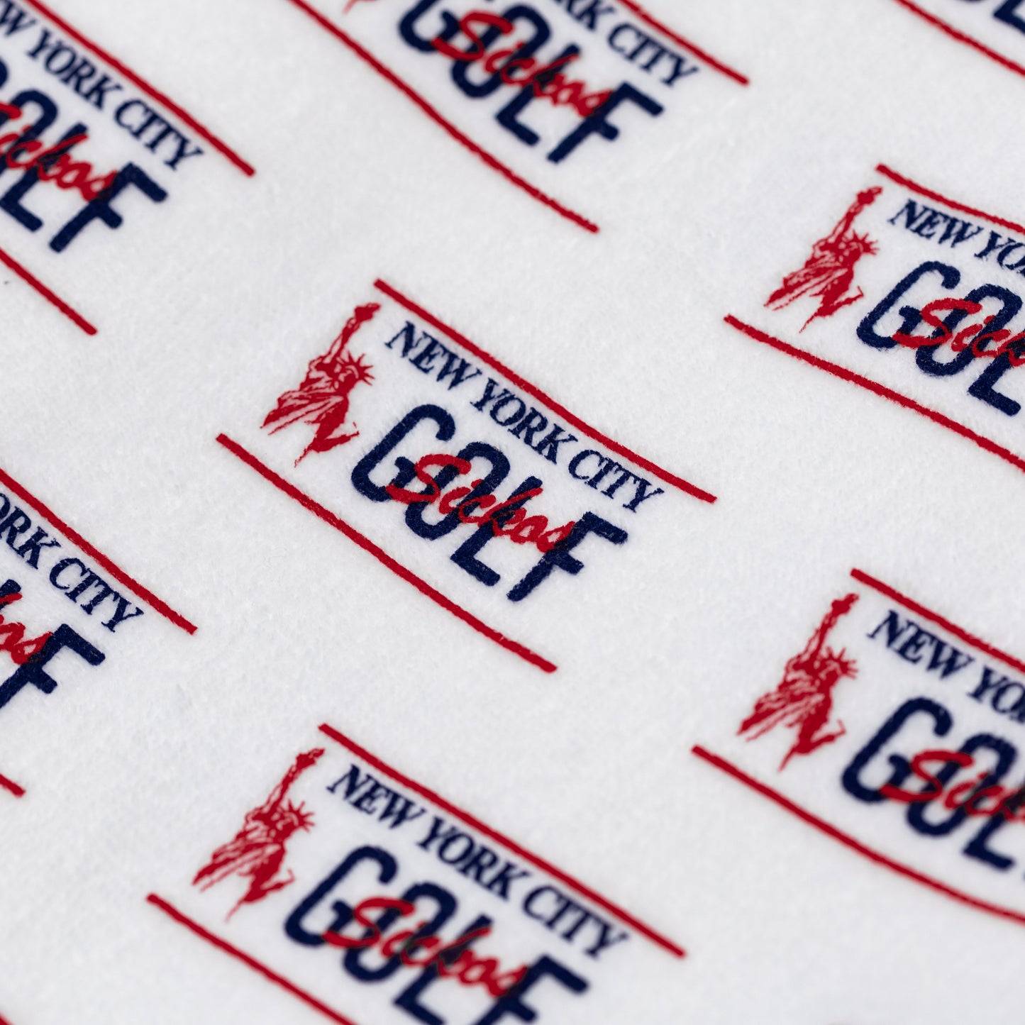 New York Golf Sickos & Course Maps Caddie Towel