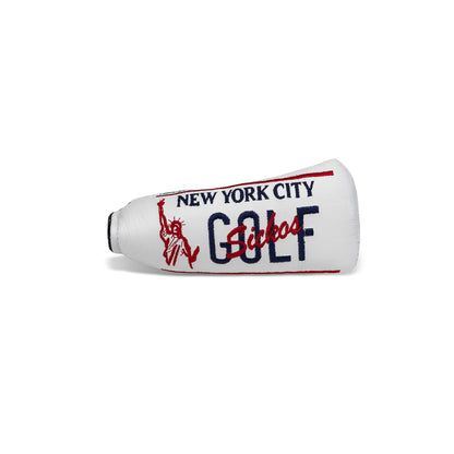New York City Golf Sickos & Course Maps Blade Putter Cover