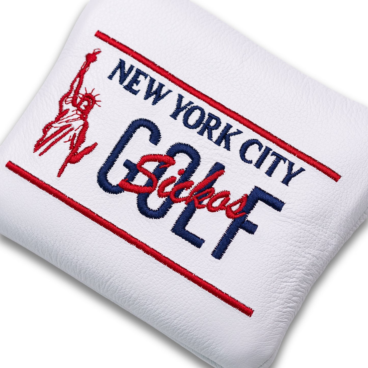 New York City Golf Sickos & Course Maps Mallet Putter Cover