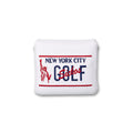 Mallet Putter Cover with New York City Golf Sickos in Tradition Leather