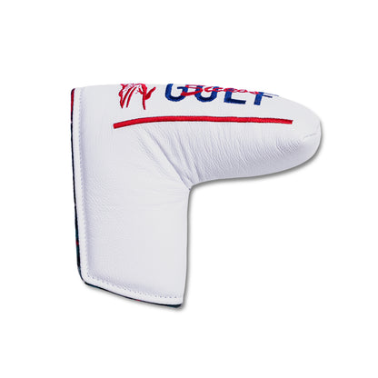 Blade Putter Cover with New York City Golf Sickos in Tradition Leather