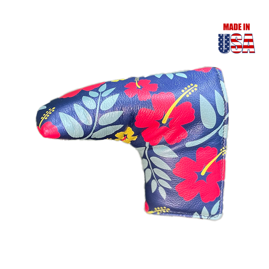 Flowers Blade Leather Putter Cover 2
