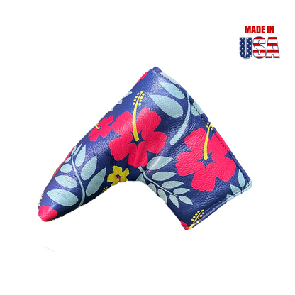 Flowers Blade Leather Putter Cover 3