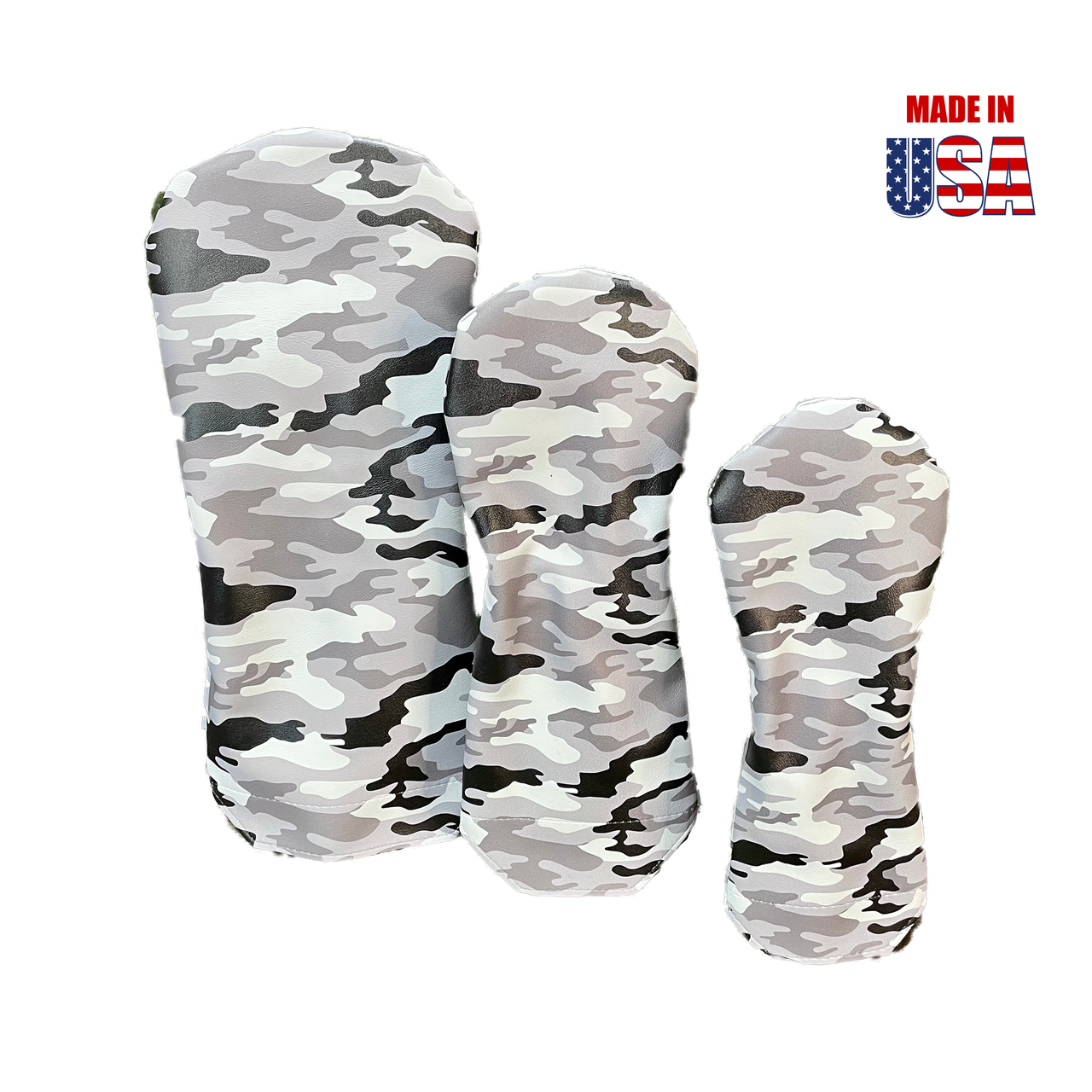 Camo Pattern Vinyl Headcovers 1