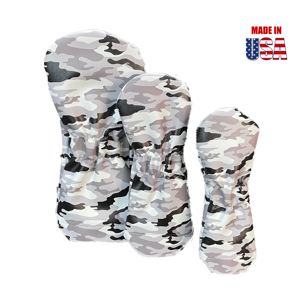 Camo Pattern Vinyl Headcovers 2