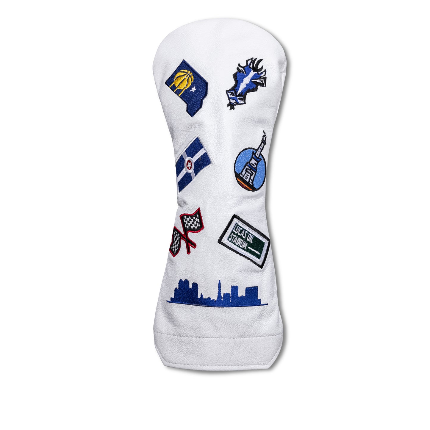 Indiana's Mural Leather Headcovers - Driver