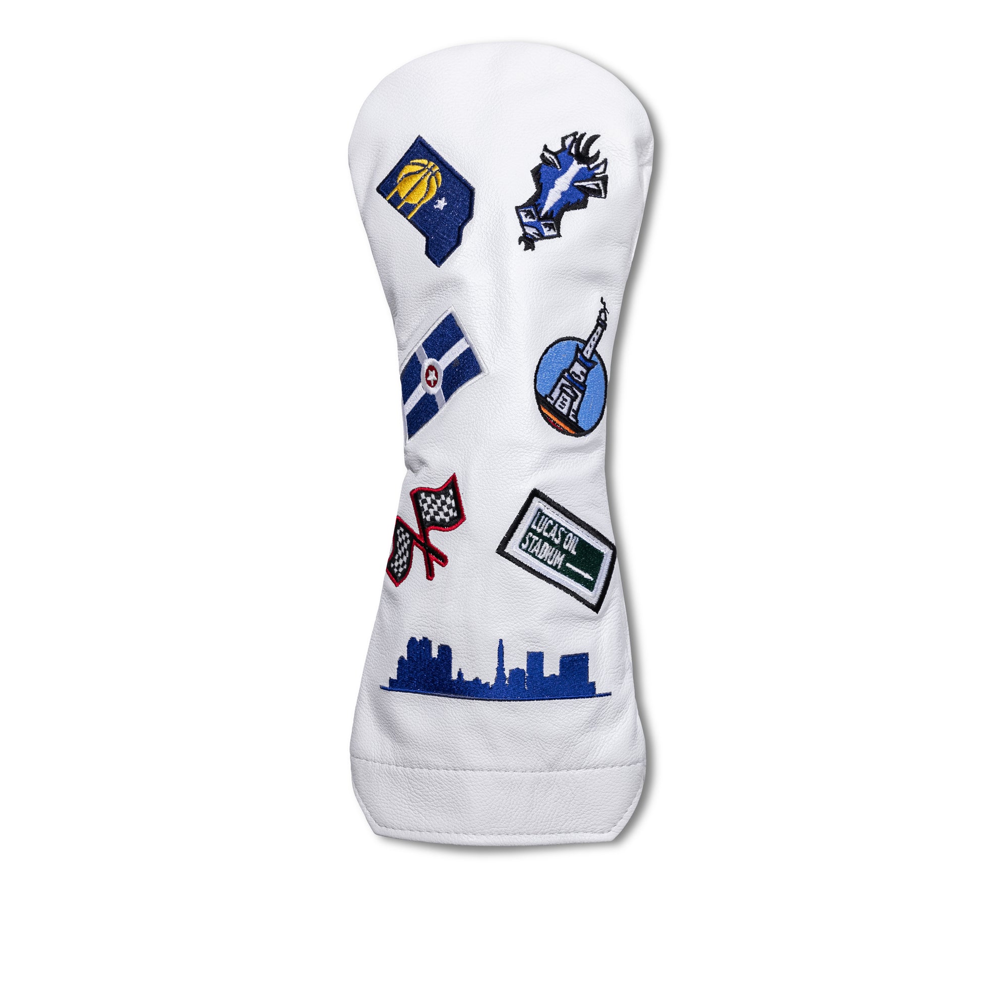 Indiana's Mural Leather Headcovers - Driver