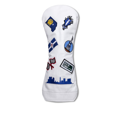 Indiana's Mural Leather Headcovers - Driver