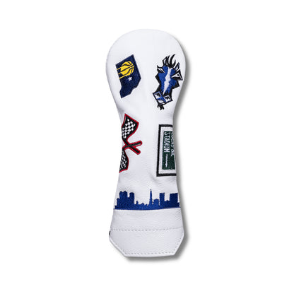 Indiana's Mural Leather Headcovers - Hybrid
