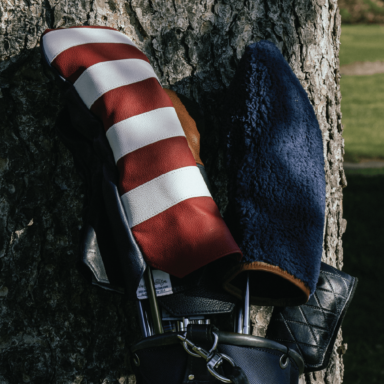 Signature Four Stripe Driver Leather Golf Headcovers