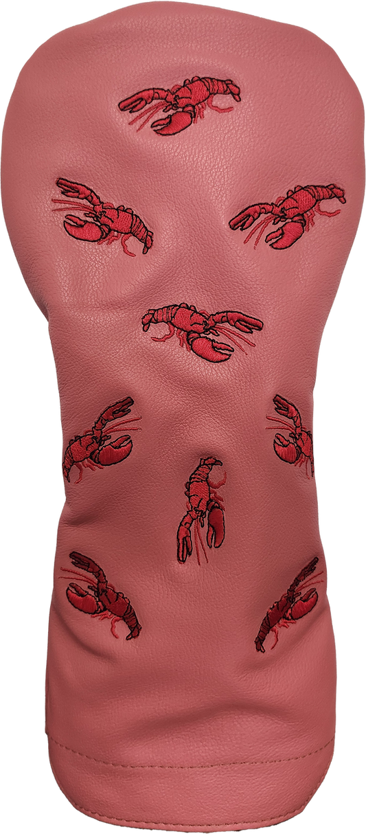 Lobster Island Red Leather Driver Headcover