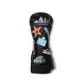 Los Angeles Mural Headcovers - Driver - Black
