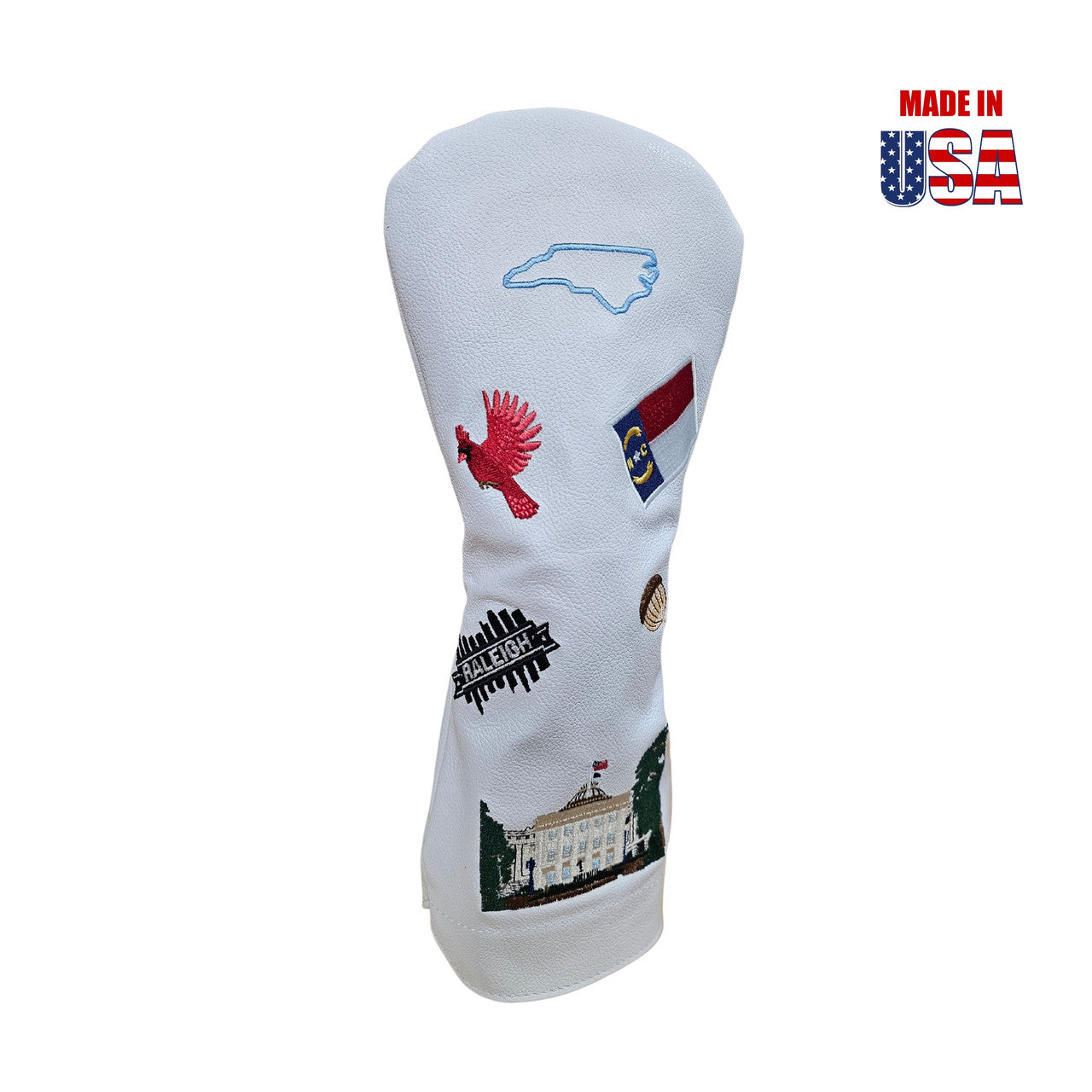 North Carolina Mural White Driver Headcover 4