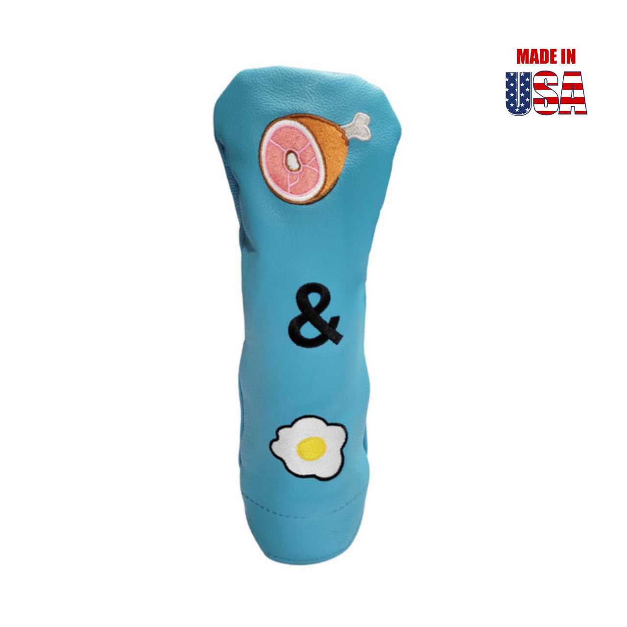Ham & Egg Headcovers from Winston Collection, Fairway, Teal