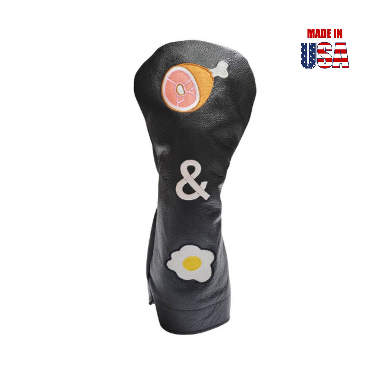 Ham & Egg Headcovers from Winston Collection, Driver, Black
