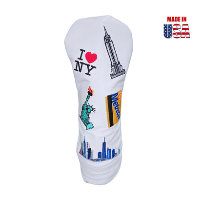 White American Leather Fairway Headcover, Tribute to New York 6, winstoncollection.com