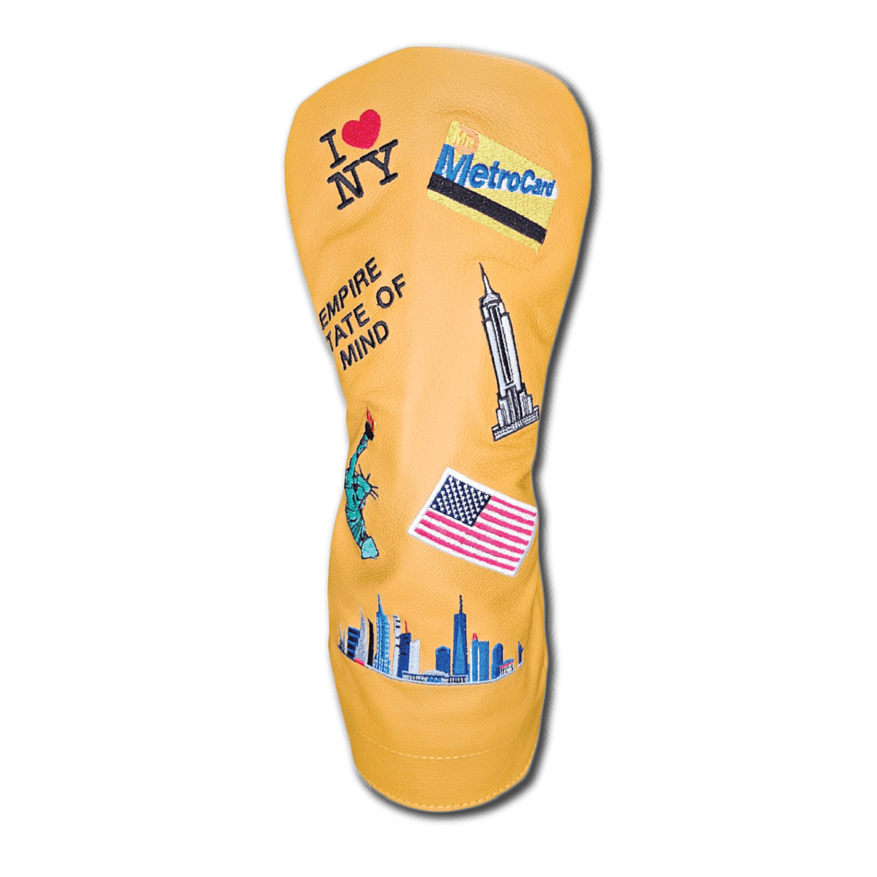 New York Mural Leather Headcovers