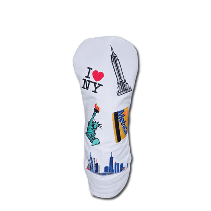 New York Mural Leather Headcovers