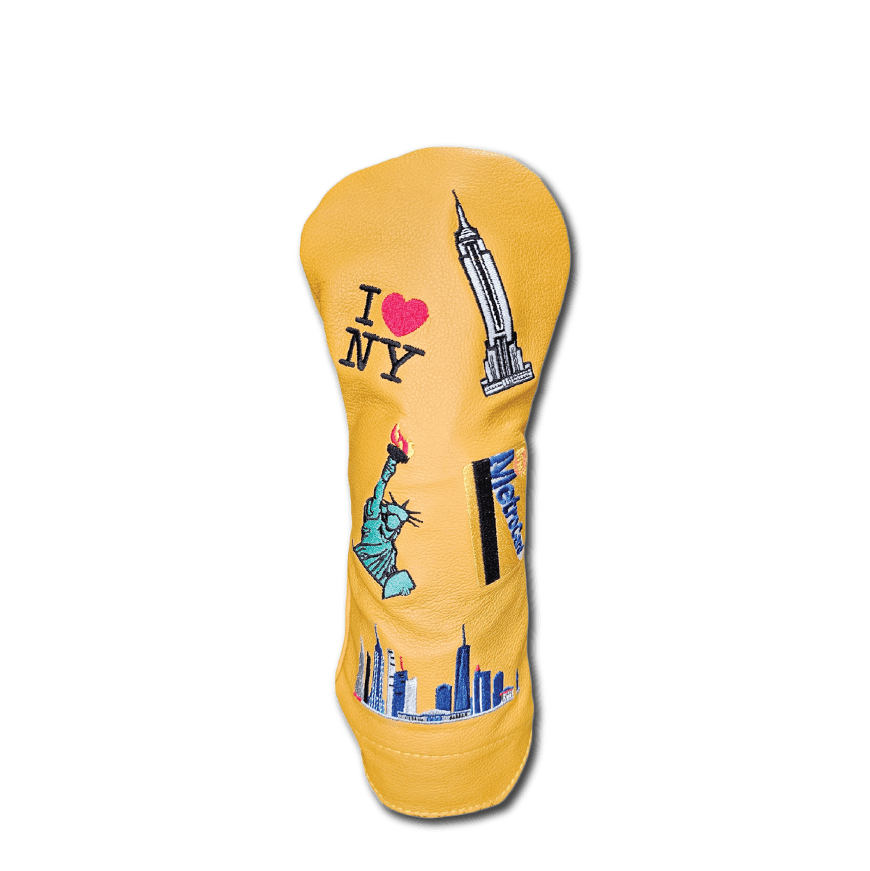 New York Mural Leather Headcovers