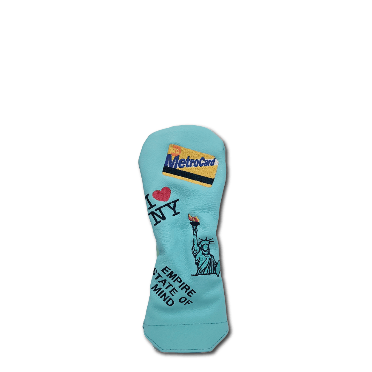 New York Mural Leather Headcovers