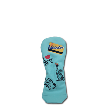 New York Mural Leather Headcovers