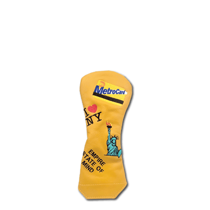 New York Mural Leather Headcovers