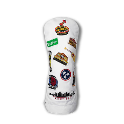 Nashville Sounds and Spots Mural Headcovers
