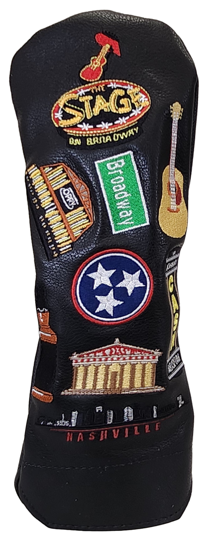Nashville Sounds and Spots Mural Headcovers