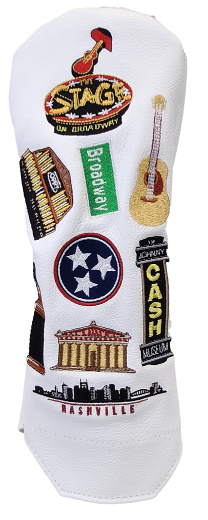 Nashville Sounds and Spots Mural Headcovers