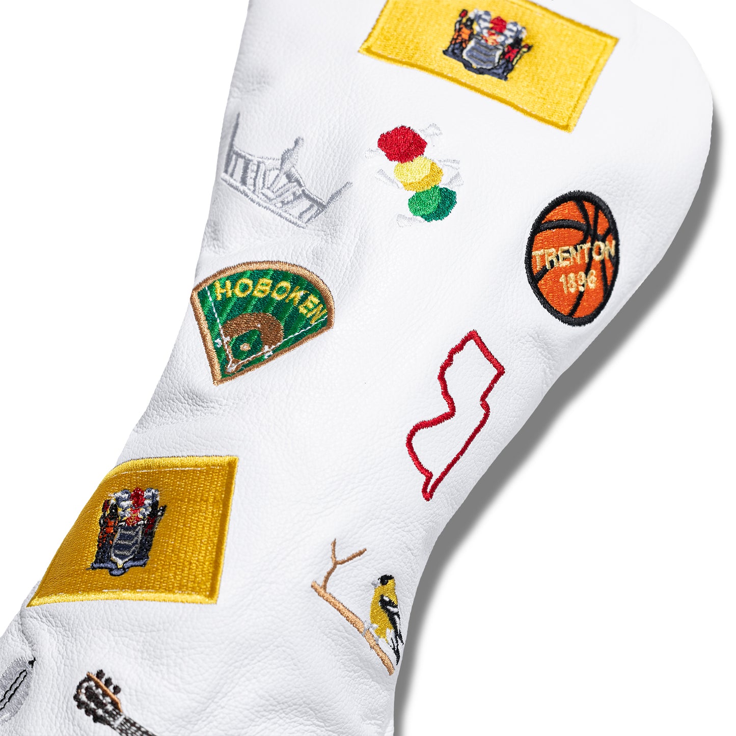 New Jersey Mural Leather Headcovers - Driver