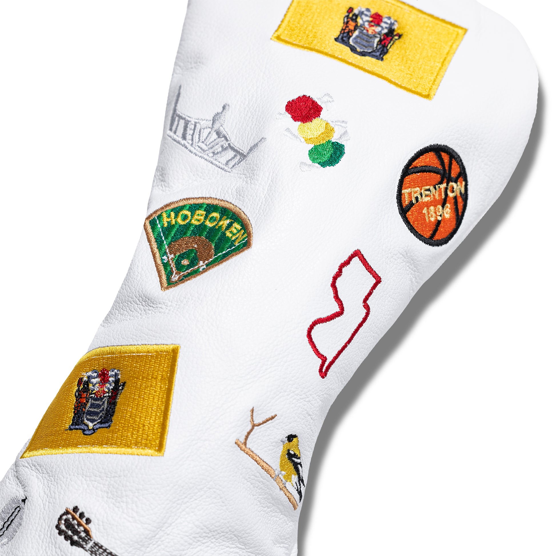 New Jersey Mural Leather Headcovers - Driver
