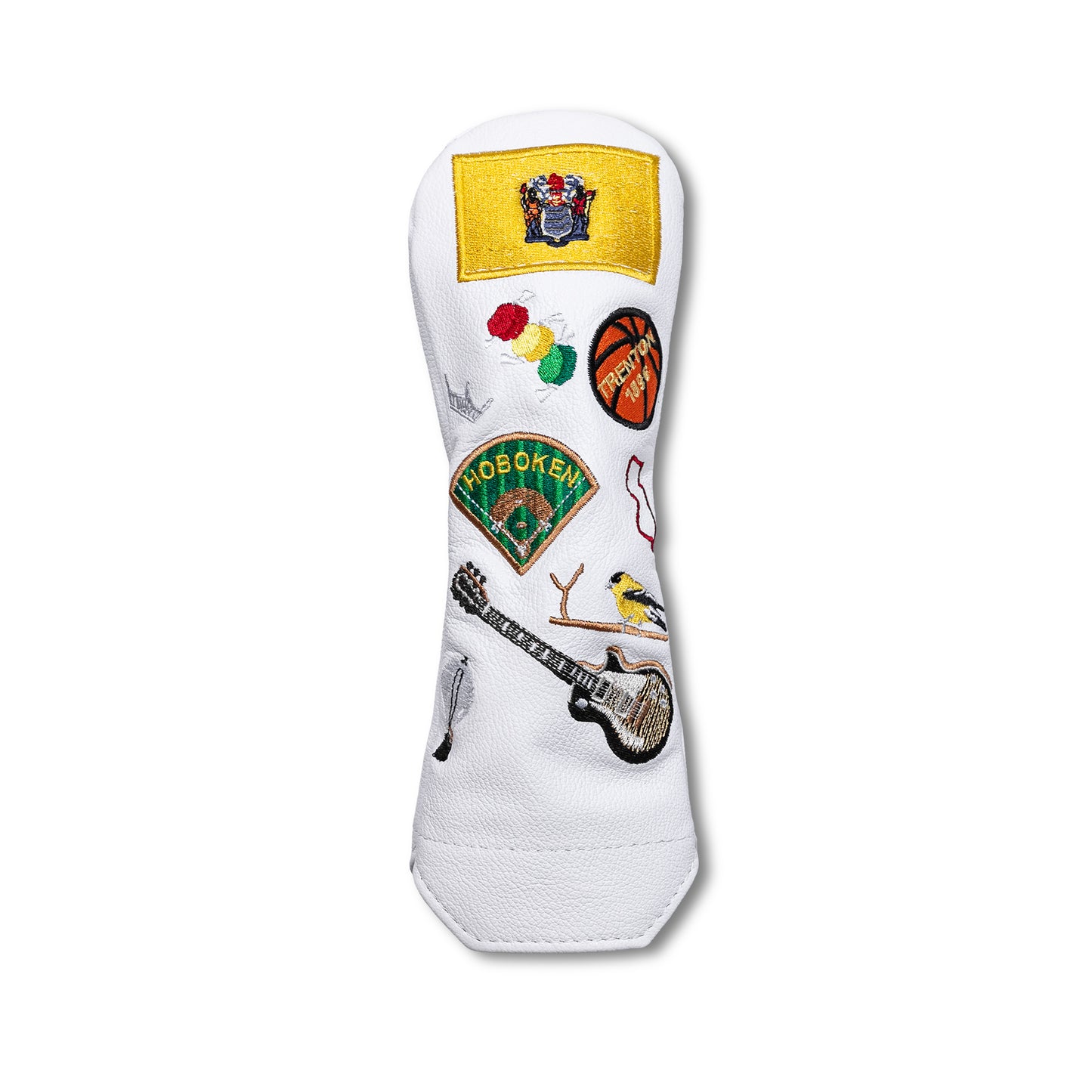 New Jersey Mural Leather Headcovers - Hybrid