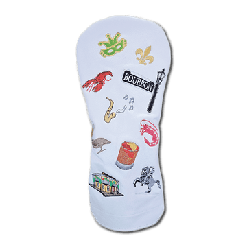 New Orleans Mural Leather Headcovers | Winston Collection