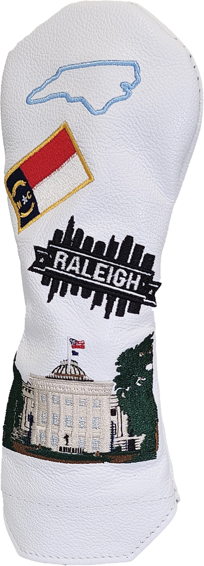 North Carolina Mural Leather Headcovers Hybrid
