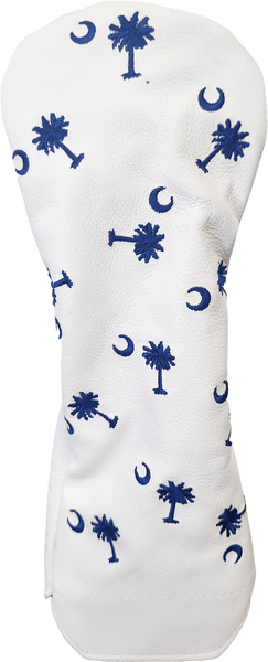 Palmetto Crescent Leather Golf Headcovers | Winston Collection