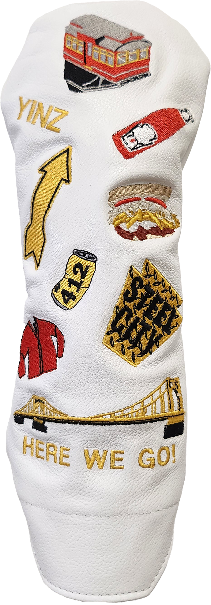 Pittsburgh Mural Leather Headcover