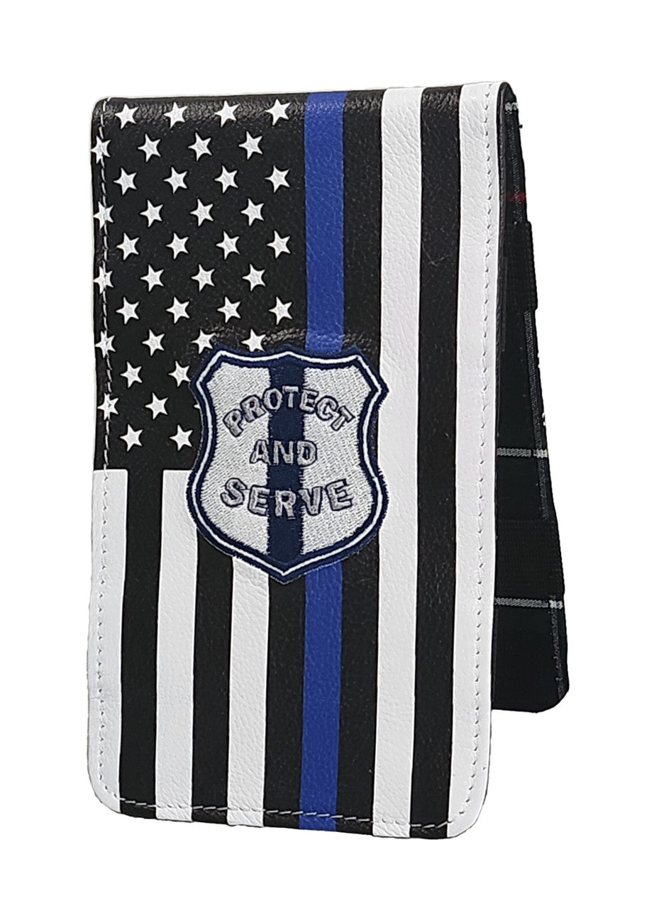 Golf Police Leather Scorecard and Yardage Book Holder