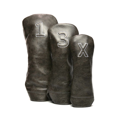 Lifted Letters Italian Torino Leather Golf Headcovers
