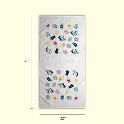 The Royal Pour Caddie Towel