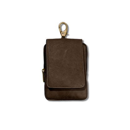 Range Finder Case in Colombian Leather - Cafe
