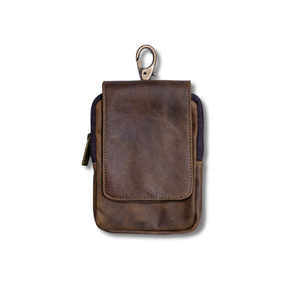 Range Finder Case in Crazy Horse Leather